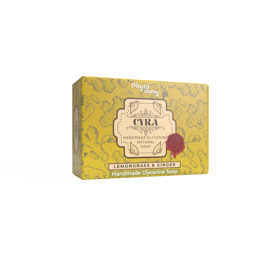 Lemon Grass Ginger Glycerine Soap (100g)